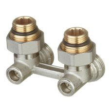 Узел нижнего подключения Purmo 1/2" х 3/4" угловой