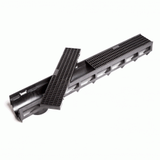 Водоотводная решетка пластиковая ячеистая Aquastok DN 100