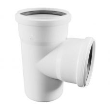 Тройник канализационный Rehau Raupiano Plus Max Flow 50x50мм.87° (арт.11212541001)