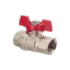 Кран шаровый Oventrop Optibal 1" ВР/BР ручка-бабочка (арт.1076108)