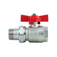 Кран шаровый с американкой Itap Ideal 098 3/4" ручка-бабочка (арт.26097)