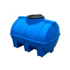 Бочка двухслойная горизонтальная пластиковая Sterh 250 литров (GOR_250)