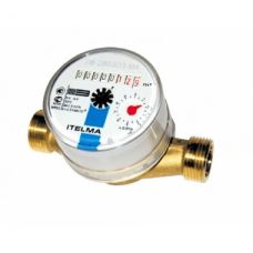 Счётчик для холодной воды Itelma ДУ 15мм L80мм импульсный выход арт.WFK24.D080