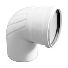 Отвод канализационный Rehau Raupiano Plus D 110мм.87° (арт.11234641001)