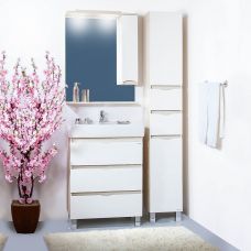 Комплект мебели для ванной Токио 60 Светлая лиственница