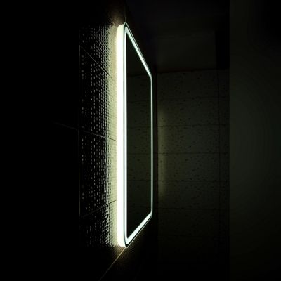 Зеркало Эстель-1 100 с подсветкой LED, на взмах руки