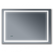 Зеркало Эстель-2 120 с подсветкой LED, на взмах руки, часы