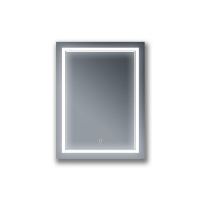 Зеркало Эстель-2 60 с подсветкой LED, сенсор на зеркале