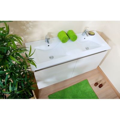 Комплект мебели для ванной Мадрид 120 D Светлая лиственница