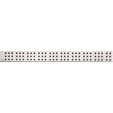 Решетка для водоотводящего желоба (Нержавеющая сталь глянцевая), арт. CUBE-1050L