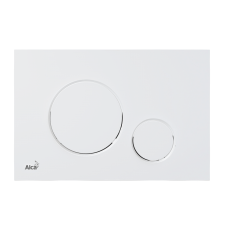 Кнопка управления для скрытых систем инсталляции, арт.M676, белый/матовый