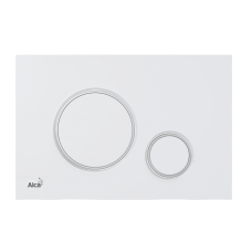 Кнопка управления для скрытых систем инсталляции, белый/хром-глянец,  арт.M776