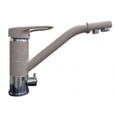 Смеситель GranFest с краном питьевой воды D-40mm (серый)