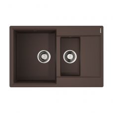 Мойка кухонная OMOIKIRI Daisen 78-2-DC Artgranit/темный шоколад